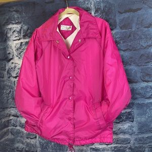Vintage Parachute WindBreaker Lined with Flannel